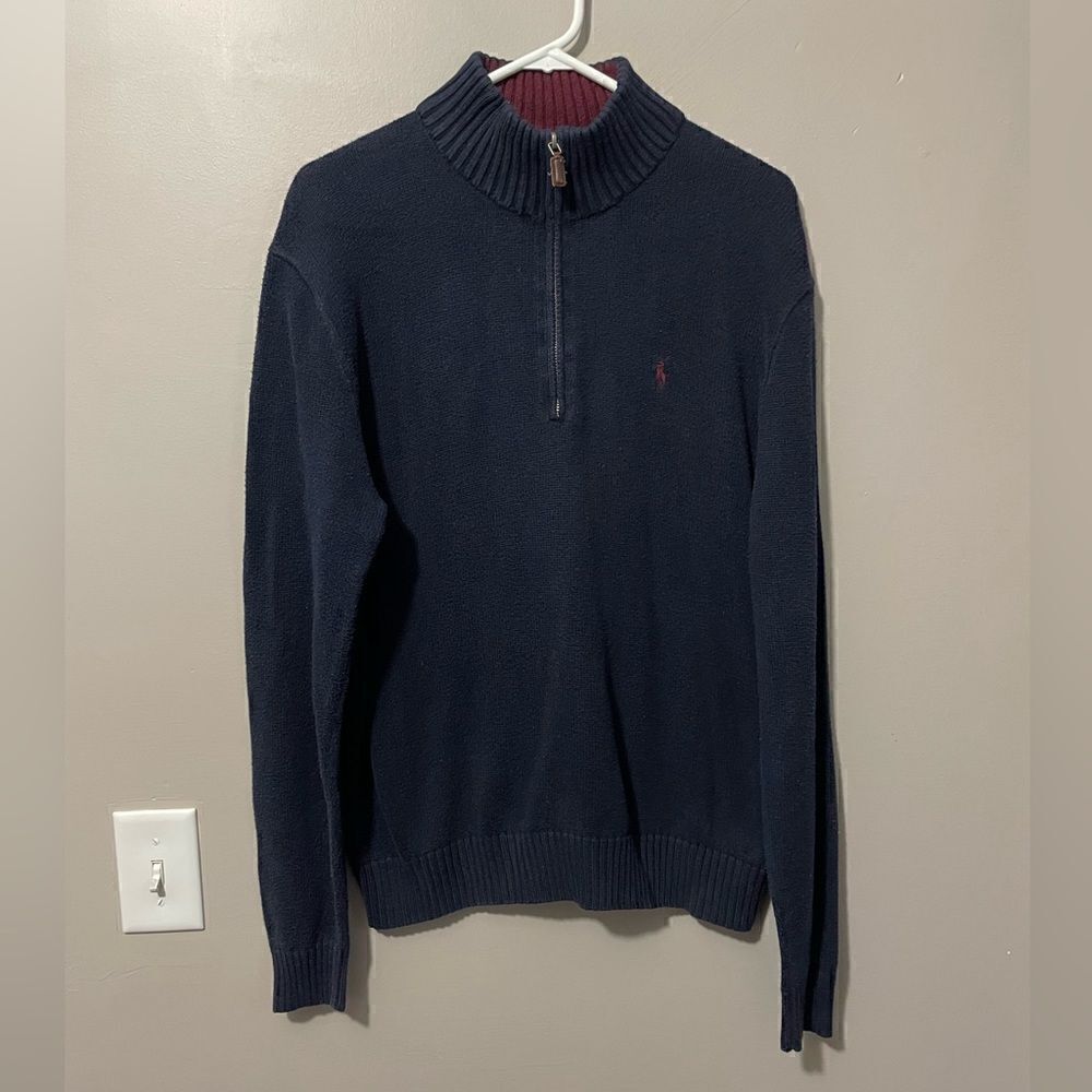 Polo Ralph Lauren long sleeve 1/4 zip pullover jacket